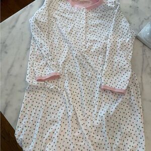 Pink and White Flower Bud Pajamas